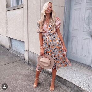 Never fully Dressed wrap dress